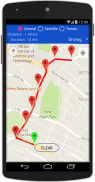 Mapa GPS Planificador de rutas screenshot 3