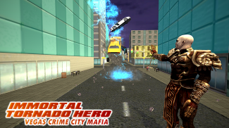 Robot Tornado Crime Simulator-Immortal Flying Hero screenshot 0