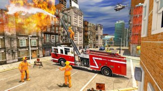 Fire Engine Truck Driving : Emergency Response screenshot 9