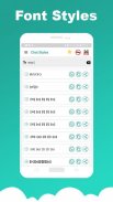 Chat Styles: шрифт для WhatsApp - круто и стильно! screenshot 0