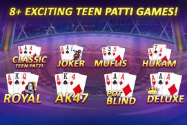 Teen Patti Gold - 3 Patti, Rummy, Poker Card Game screenshot 5