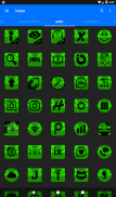 Green and Black Icon Pack Free screenshot 14