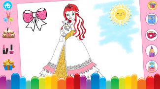 Coloreando Princesas para Niños screenshot 8