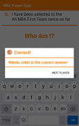 NBA Player Quiz screenshot 1