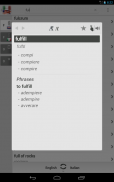Free Dict Italian English screenshot 9