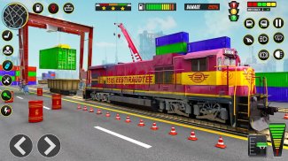 City Train Driving Train Games screenshot 1