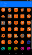 Bright Orange Icon Pack ✨Free✨ screenshot 20