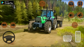 Tractor Trolley Cargo  : Farming Simulator 2021 screenshot 2