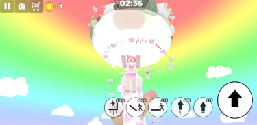 ice cream tower swirl parkour screenshot 1