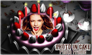 Birthday Cake photo frame screenshot 0