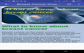 Breast Cancer Info screenshot 1