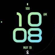 Daylight Stylish Watch Face screenshot 1