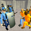 Battle Simulator Prison Polisi Icon