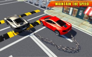 Chained Cars Impossible Tracks screenshot 1