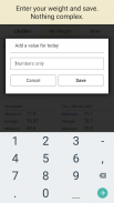 LilySlim Weight Tracker screenshot 2