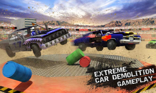 Xtreme Demolition Derby Racing- Muscle Cars Crash screenshot 2