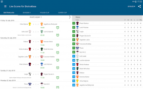 Live Scores for Ekstraklasa screenshot 3