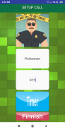 الشرطة أطفال دعوة وهمية screenshot 1