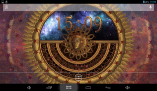 Space Clock Live Wallpaper screenshot 7