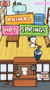 Animal Hot Springs - Relaxing with cute animals screenshot 0