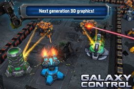Galaxy Control: 3D strategy screenshot 0
