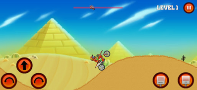 Motorcycle Hill Racing screenshot 0