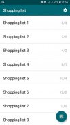 Shopping list. CheckList screenshot 0