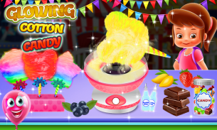 Glowing Cotton Candy Maker - Sweet Shop! screenshot 8