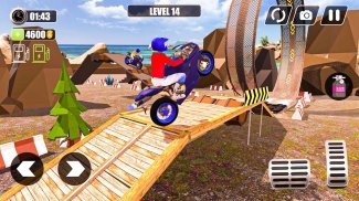 Mega Ramp Bike Racing Tracks screenshot 1