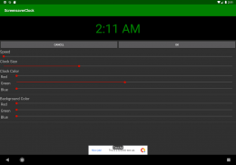 Screensaver Clock screenshot 6