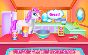 Cute Unicorn Caring & Dressup screenshot 2