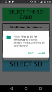 Files To SD for WhatsApp screenshot 1