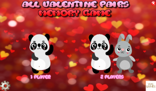 All Valentine Pairs Memory Game screenshot 10