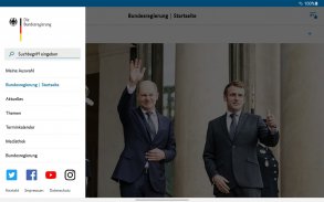 Bundesregierung screenshot 11