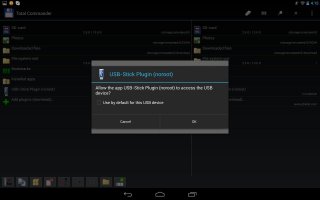 USB Stick Plugin-TC Screen