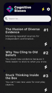 Cognitive Biases: Think Better screenshot 0