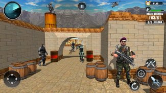 FPS Real Commando Encounter shooting game 2020 screenshot 4