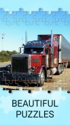 Jigsaw puzzle Kenworth trailers truck screenshot 2