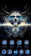 Skull GO Launcher Theme screenshot 1