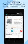 Business Card Reader for Salesflare CRM screenshot 0