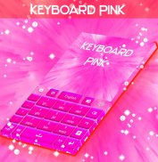 Tastiera a colori Hot Pink screenshot 3