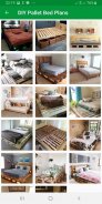 DIY Pallet Bed Plans Ideas screenshot 7