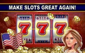 Trump vs Hillary Slots Juegos! screenshot 2