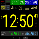 Ham radio /travel clock(Ver.WiFi)