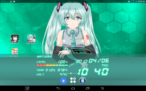 Miku 2D Anime LiveWallpaper screenshot 6
