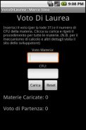 Voto Di Laurea screenshot 1