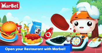 Marbel Restaurant - Kids Games screenshot 0