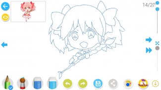 How to draw anime & manga with tutorial - DrawShow screenshot 8