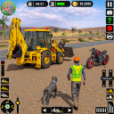 Snow Excavator JCB Loader Game icon