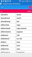 English Hausa Dictionary screenshot 3